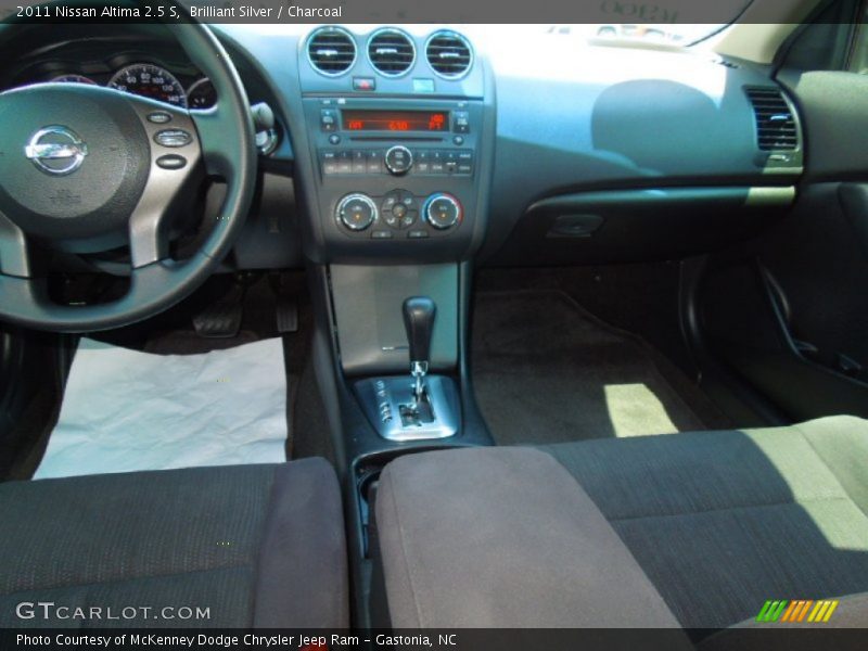 Brilliant Silver / Charcoal 2011 Nissan Altima 2.5 S