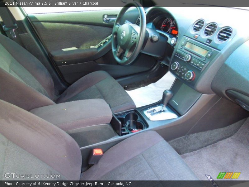 Brilliant Silver / Charcoal 2011 Nissan Altima 2.5 S