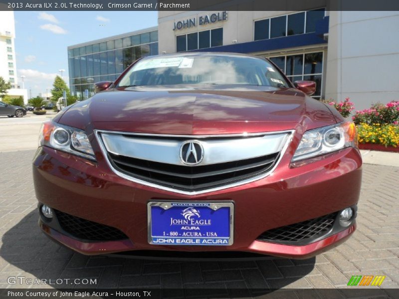 Crimson Garnet / Parchment 2013 Acura ILX 2.0L Technology