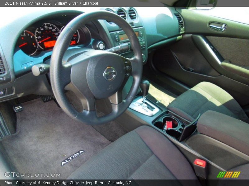 Brilliant Silver / Charcoal 2011 Nissan Altima 2.5 S