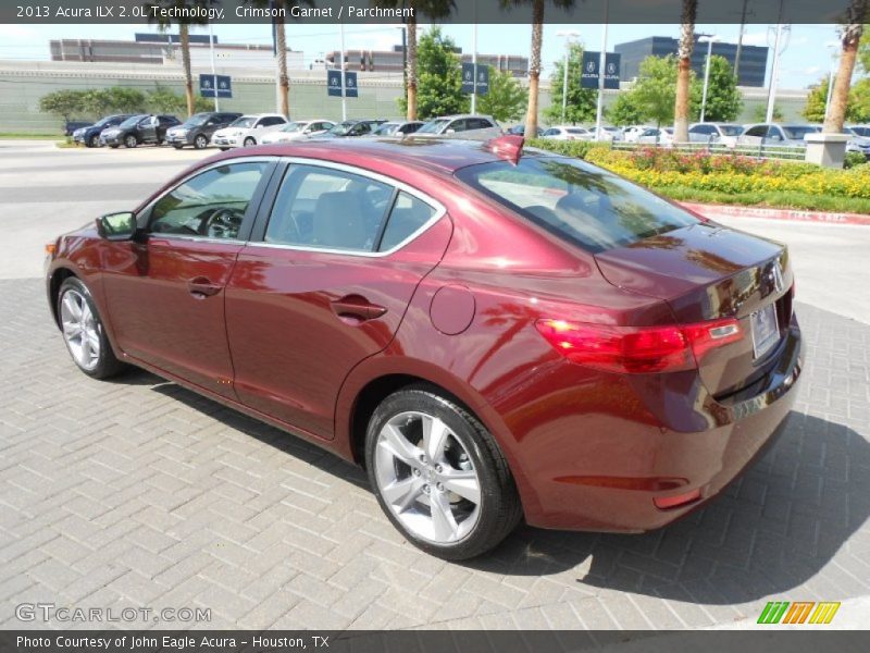 Crimson Garnet / Parchment 2013 Acura ILX 2.0L Technology