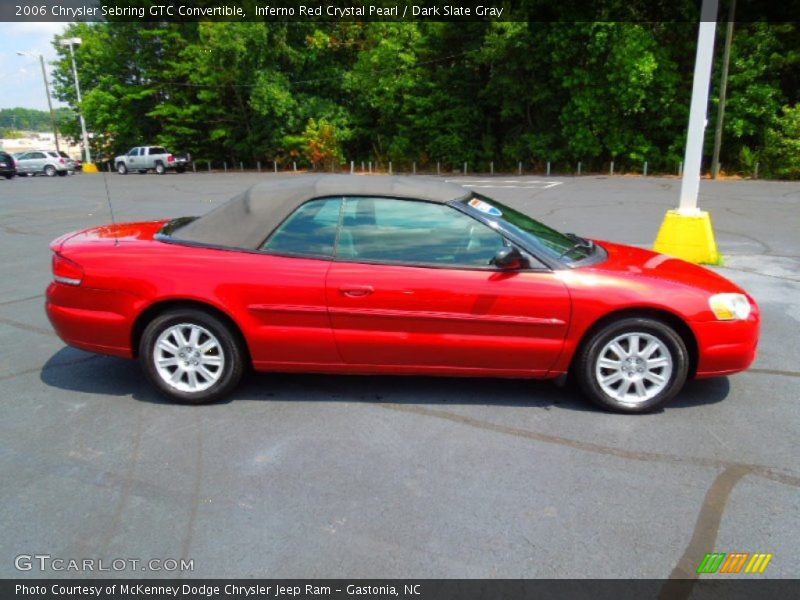  2006 Sebring GTC Convertible Inferno Red Crystal Pearl