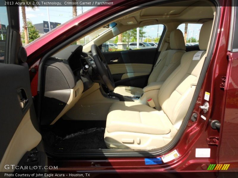 Crimson Garnet / Parchment 2013 Acura ILX 2.0L Technology