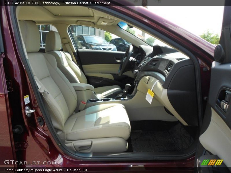 Crimson Garnet / Parchment 2013 Acura ILX 2.0L Technology