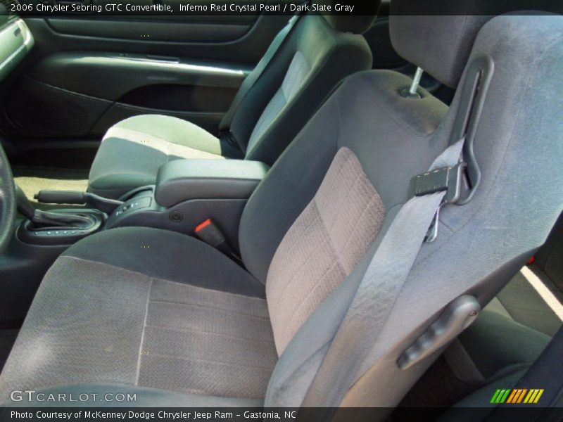 Front Seat of 2006 Sebring GTC Convertible