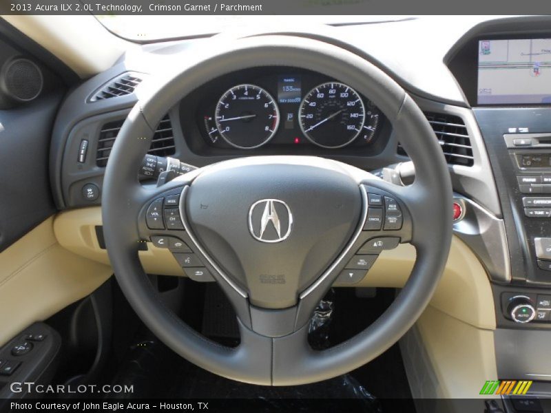Crimson Garnet / Parchment 2013 Acura ILX 2.0L Technology
