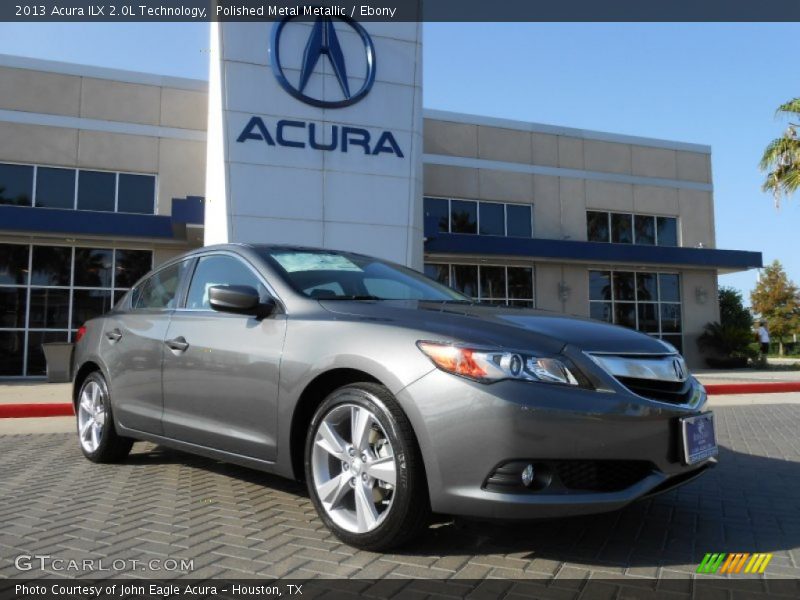 Polished Metal Metallic / Ebony 2013 Acura ILX 2.0L Technology