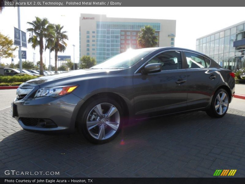 Polished Metal Metallic / Ebony 2013 Acura ILX 2.0L Technology