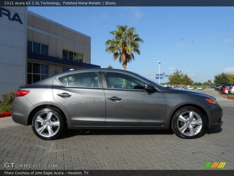 Polished Metal Metallic / Ebony 2013 Acura ILX 2.0L Technology