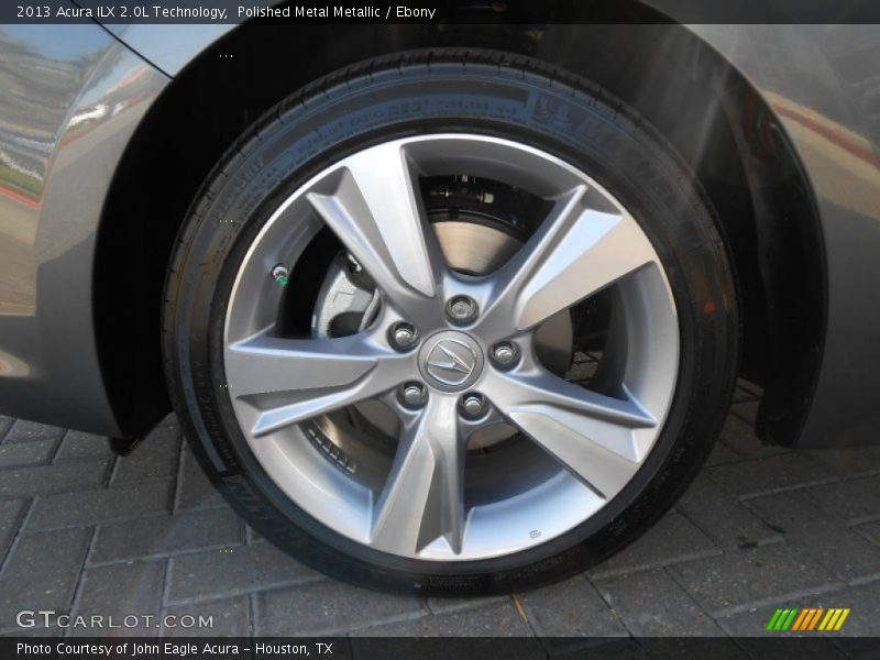 Polished Metal Metallic / Ebony 2013 Acura ILX 2.0L Technology