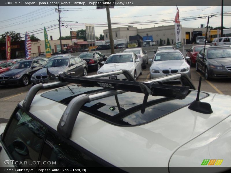 Pepper White / Grey/Black 2008 Mini Cooper S John Cooper Works Hardtop