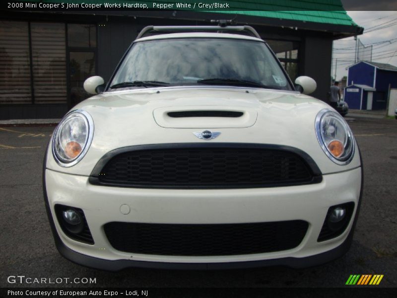 Pepper White / Grey/Black 2008 Mini Cooper S John Cooper Works Hardtop