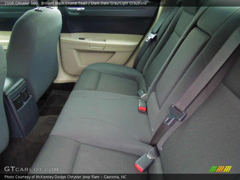 Brilliant Black Crystal Pearl / Dark Slate Gray/Light Graystone 2006 Chrysler 300