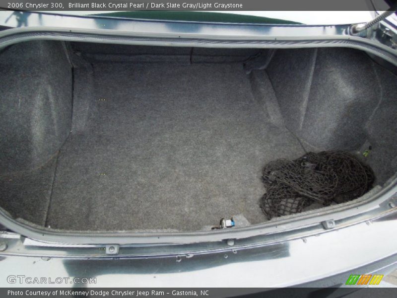 Brilliant Black Crystal Pearl / Dark Slate Gray/Light Graystone 2006 Chrysler 300