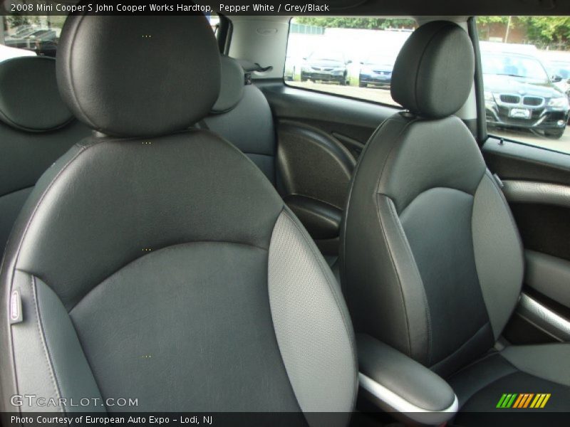 Pepper White / Grey/Black 2008 Mini Cooper S John Cooper Works Hardtop