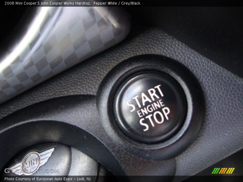 Pepper White / Grey/Black 2008 Mini Cooper S John Cooper Works Hardtop