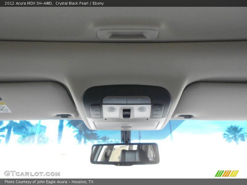Crystal Black Pearl / Ebony 2012 Acura MDX SH-AWD