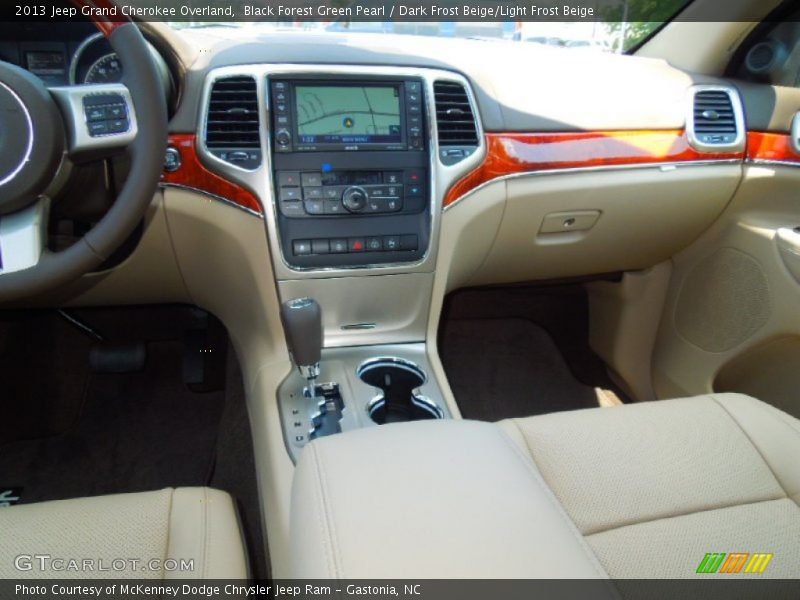 Dashboard of 2013 Grand Cherokee Overland