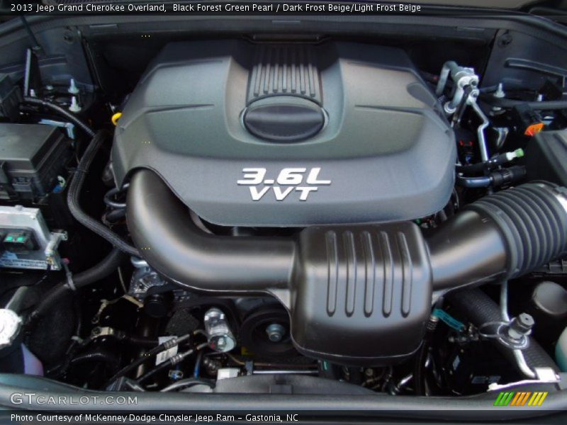  2013 Grand Cherokee Overland Engine - 3.6 Liter DOHC 24-Valve VVT Pentastar V6