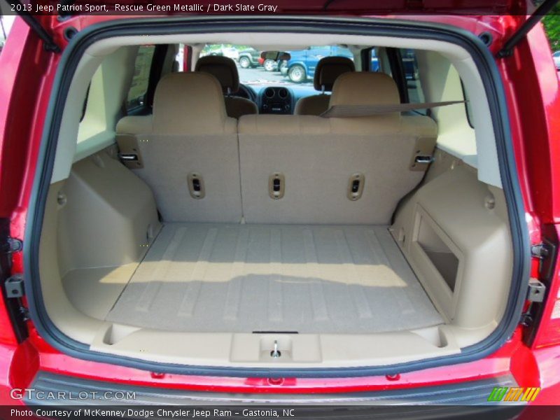 Rescue Green Metallic / Dark Slate Gray 2013 Jeep Patriot Sport