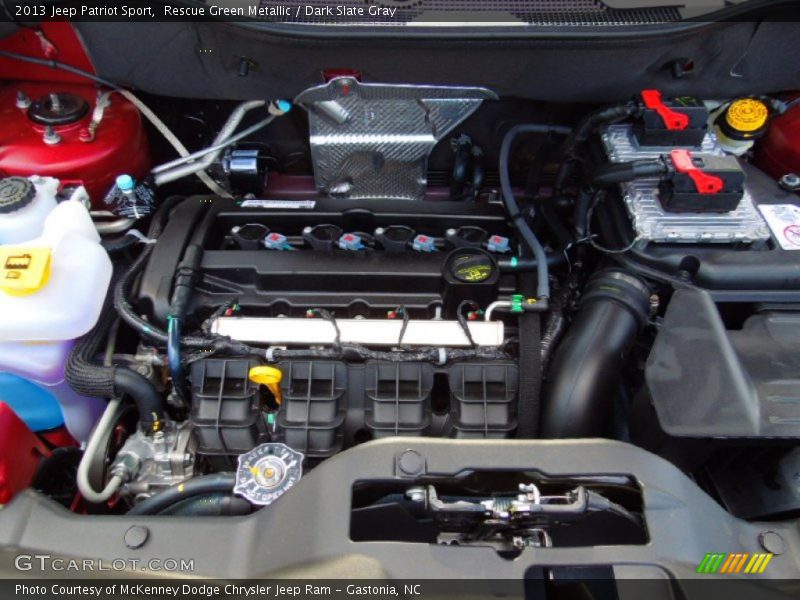 Rescue Green Metallic / Dark Slate Gray 2013 Jeep Patriot Sport