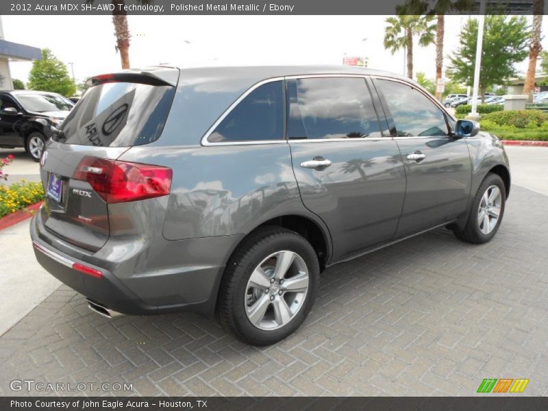 Polished Metal Metallic / Ebony 2012 Acura MDX SH-AWD Technology