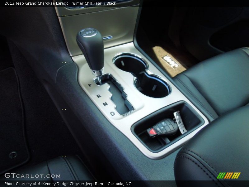 Winter Chill Pearl / Black 2013 Jeep Grand Cherokee Laredo