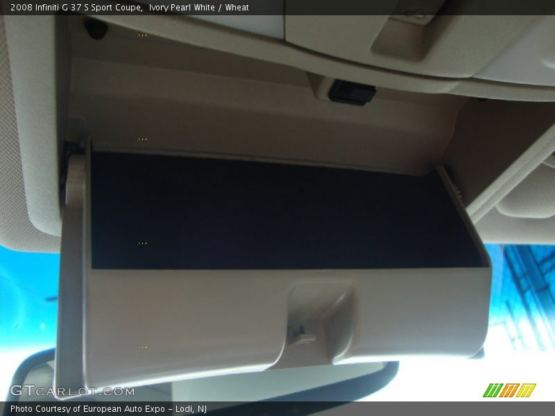Ivory Pearl White / Wheat 2008 Infiniti G 37 S Sport Coupe