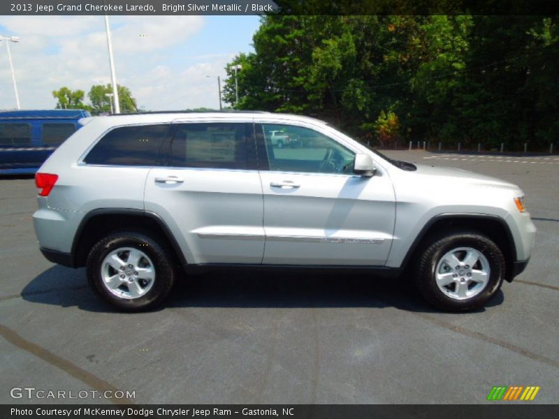 Bright Silver Metallic / Black 2013 Jeep Grand Cherokee Laredo