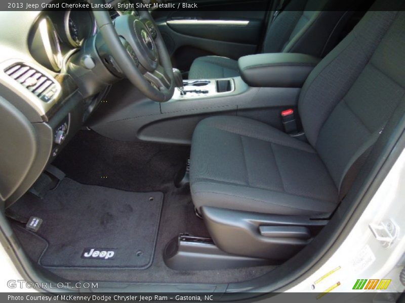 Bright Silver Metallic / Black 2013 Jeep Grand Cherokee Laredo