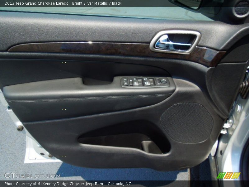 Bright Silver Metallic / Black 2013 Jeep Grand Cherokee Laredo