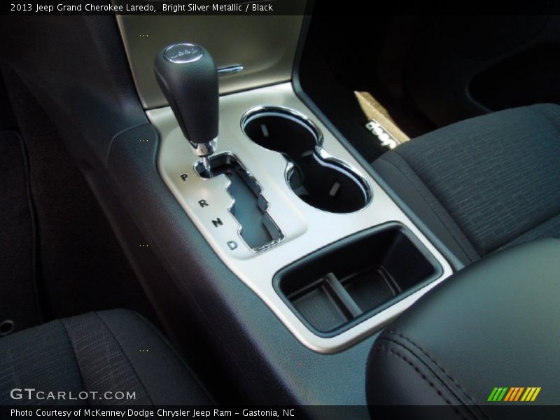 Bright Silver Metallic / Black 2013 Jeep Grand Cherokee Laredo