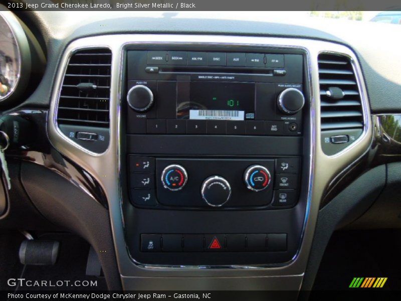 Bright Silver Metallic / Black 2013 Jeep Grand Cherokee Laredo