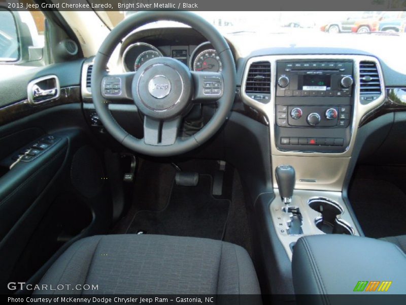 Bright Silver Metallic / Black 2013 Jeep Grand Cherokee Laredo