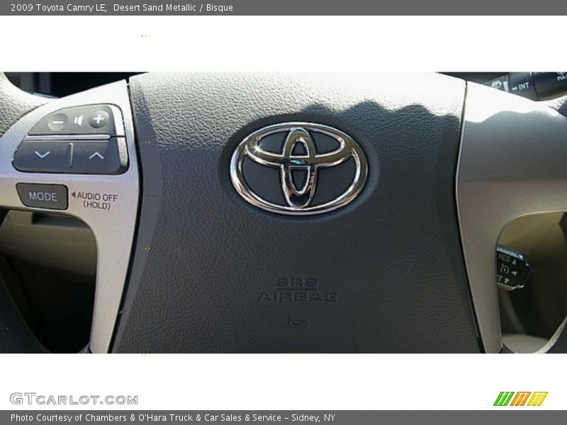 Desert Sand Metallic / Bisque 2009 Toyota Camry LE