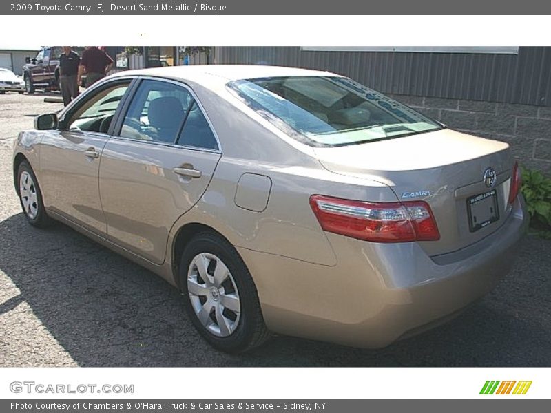 Desert Sand Metallic / Bisque 2009 Toyota Camry LE