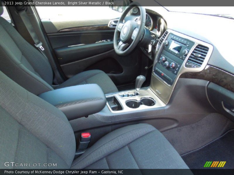 Bright Silver Metallic / Black 2013 Jeep Grand Cherokee Laredo