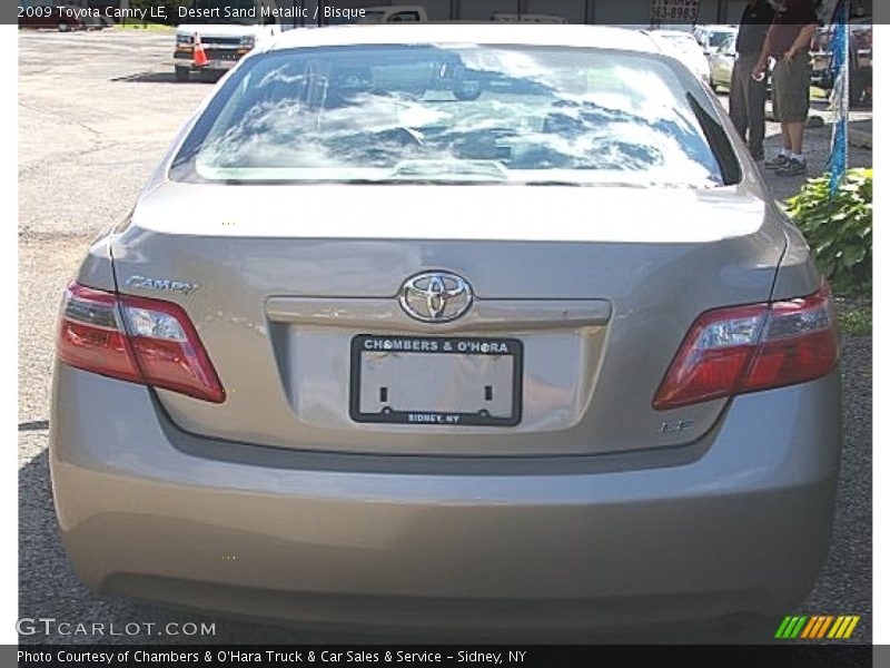 Desert Sand Metallic / Bisque 2009 Toyota Camry LE