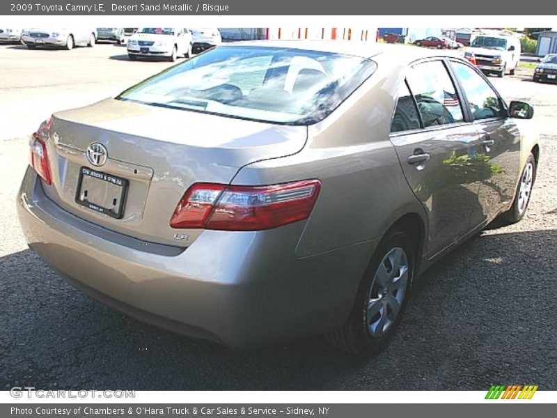 Desert Sand Metallic / Bisque 2009 Toyota Camry LE
