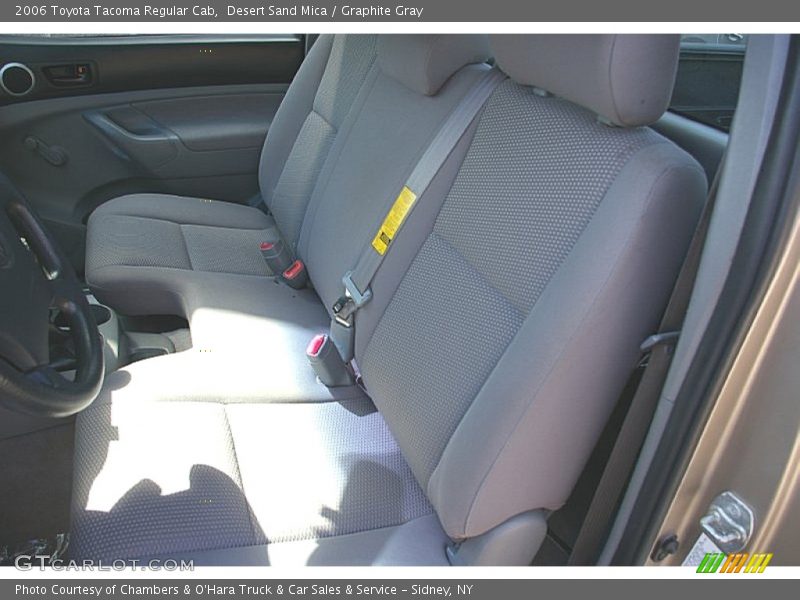 Desert Sand Mica / Graphite Gray 2006 Toyota Tacoma Regular Cab