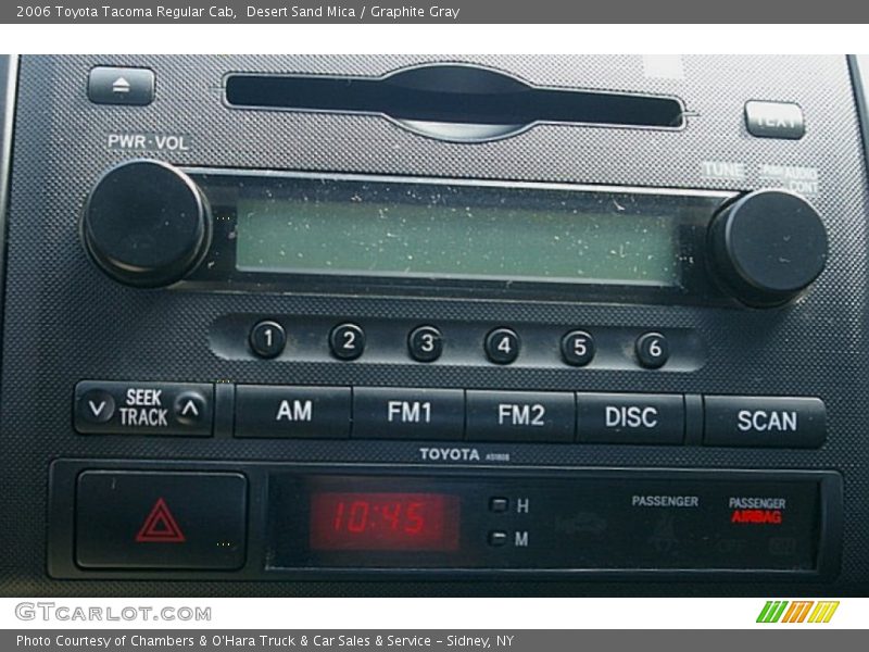 Desert Sand Mica / Graphite Gray 2006 Toyota Tacoma Regular Cab