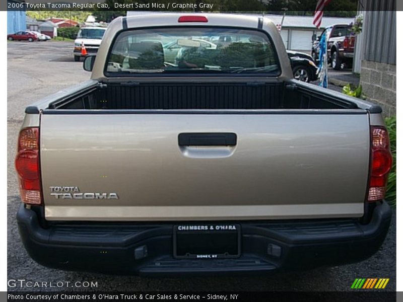 Desert Sand Mica / Graphite Gray 2006 Toyota Tacoma Regular Cab
