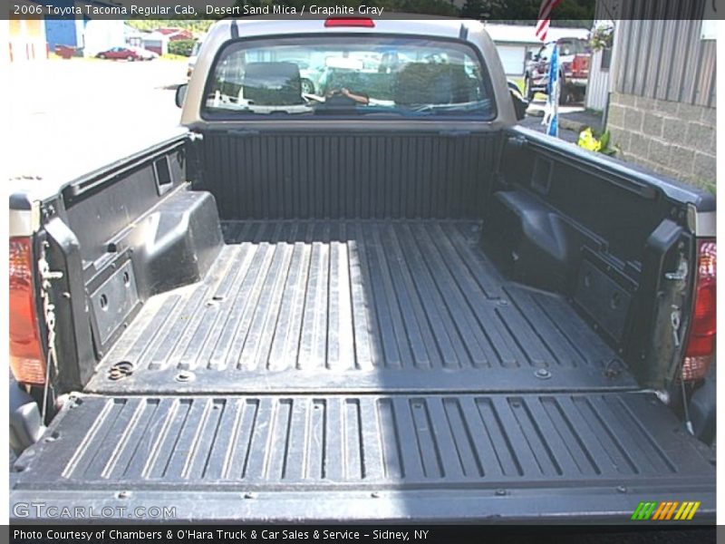 Desert Sand Mica / Graphite Gray 2006 Toyota Tacoma Regular Cab