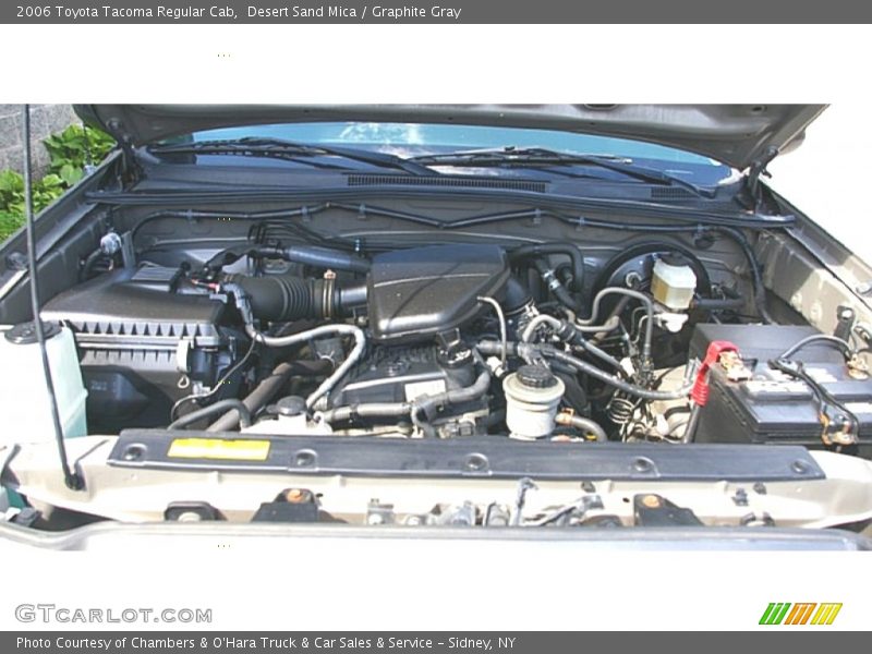 Desert Sand Mica / Graphite Gray 2006 Toyota Tacoma Regular Cab