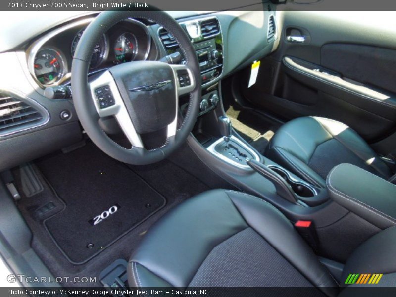 Black Interior - 2013 200 S Sedan 