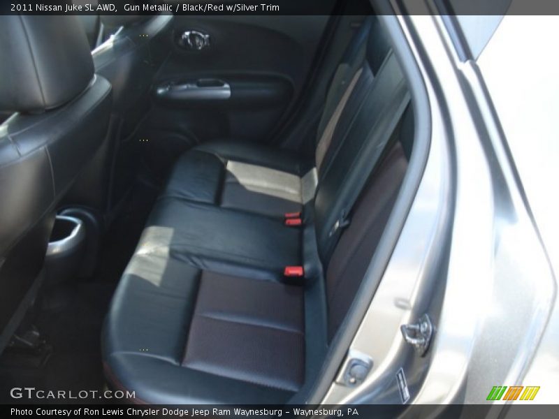 Gun Metallic / Black/Red w/Silver Trim 2011 Nissan Juke SL AWD
