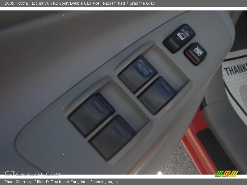 Radiant Red / Graphite Gray 2005 Toyota Tacoma V6 TRD Sport Double Cab 4x4