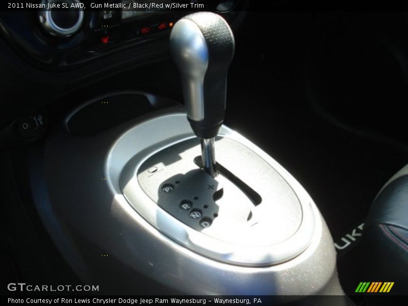 Gun Metallic / Black/Red w/Silver Trim 2011 Nissan Juke SL AWD