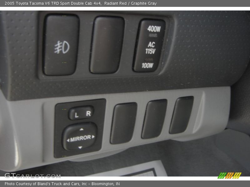 Radiant Red / Graphite Gray 2005 Toyota Tacoma V6 TRD Sport Double Cab 4x4