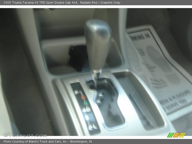 Radiant Red / Graphite Gray 2005 Toyota Tacoma V6 TRD Sport Double Cab 4x4